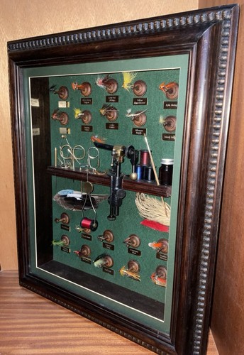 Cased Collection Antique Rare Fly Fishing The Fine Art Of Fly Tying