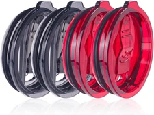 4 Replacement Lids for 30Oz Stainless Steel Tumbler Lids - Only Replace the Lid