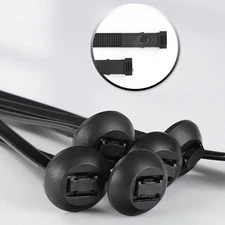 Self Locking Nylon Cable Ties for Car Use 100 Pieces for Easy Organization