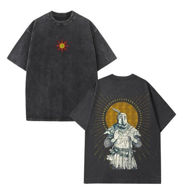 ''PRAISE THE SUN'' DARK SOULS Men's Short Sleeved Top, Unisex Tee, Gamer Gift