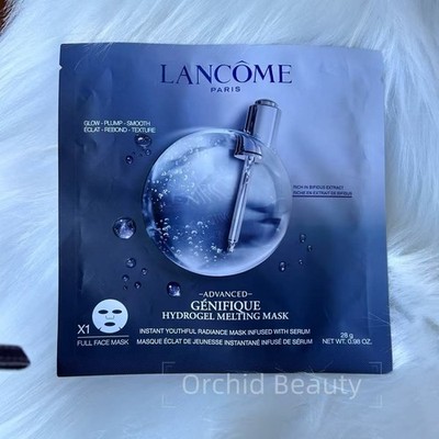New Lancome Advanced Genifique Hydrogel Melting Mask Serum Infused