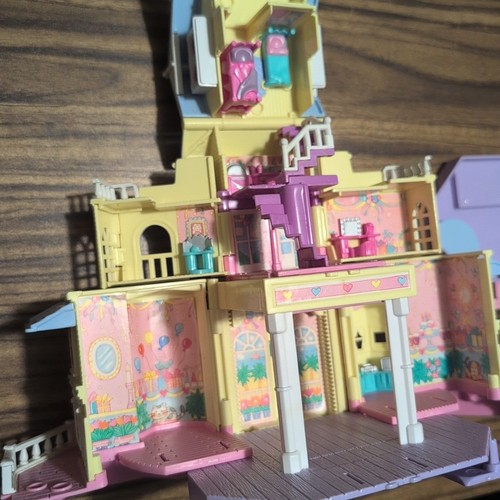 Vintage Bluebird Polly Pocket Yellow Clubhouse Mansion 1995 senza acc. - Foto 11 di 11