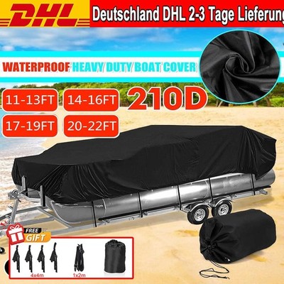 Bootsabdeckung Persenning Boot Bootspersenning, Bootsplane Wasserdicht V-Rumpf