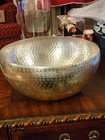 675.  Large Hammered Aluminum Bowl — photo 2
