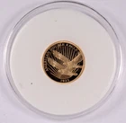 2023 $5 Cook Islands Gold American Double Eagle 1/10 Oz .24 Pure Gold NOT .999
