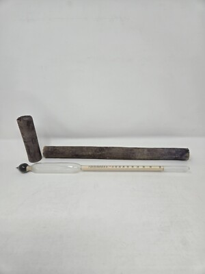 Vintage Germany Hydrometer Proof and Tralle's Scales Temp. 60 Fahr.
