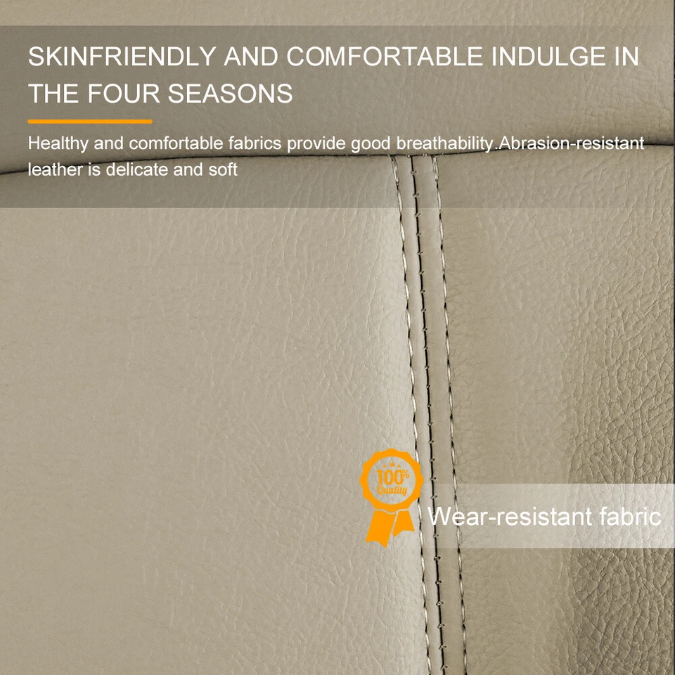 Cubierta de asiento tapizada color tostado claro apta para Chevy Tahoe Suburban 1999 2000 2001 2002 Foto 3 de 4