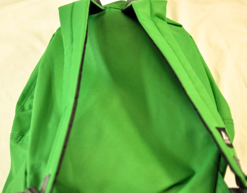 Everest Mochila Verde Luz Acolchada Correas Bolsillos con Cremallera Poliéster Fuerte Foto 3 de 4