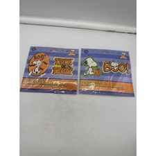 Pack of Two Snoopy Halloween Felt Magnet Craft Kits New
