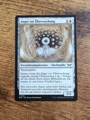 MAGIC THE GATHERING DUSKMOURN Angst Vor Überwachung C DSK0011 NM MTG