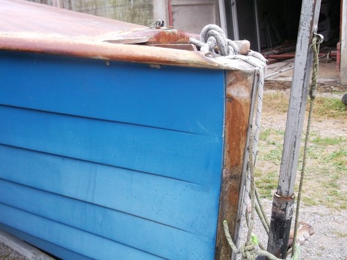 Merlin Rocket 14ft Sailing Dinghy Hull Only Garden Seat Project - Picture 10 of 12