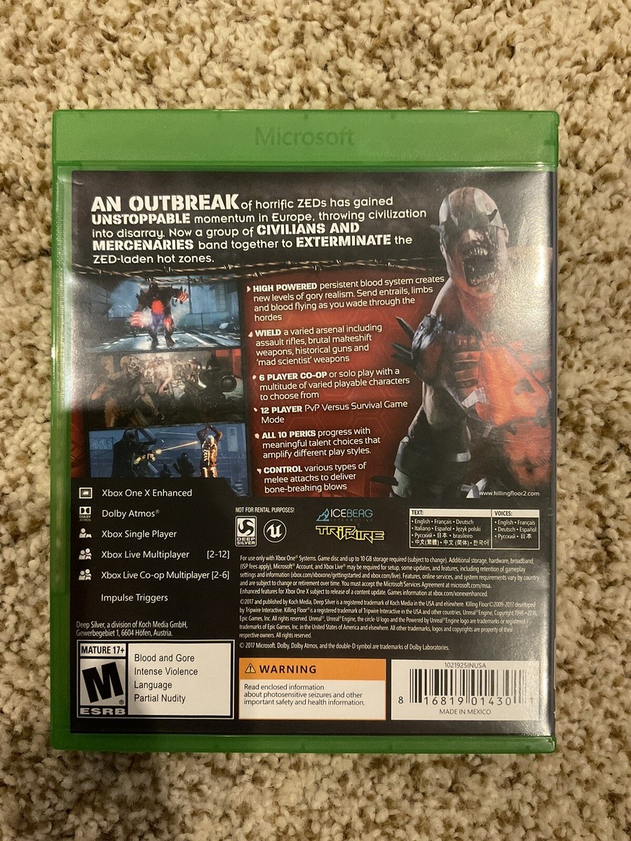 killing floor 2 xbox | eBay