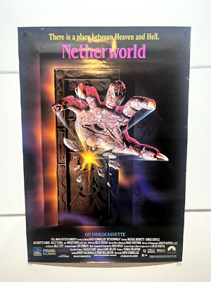 Poster: Netherworld (1992): original Full Moon horror video store