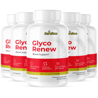 #ad Glyco Renew Cardiovascular Health Blood Pressure amp; Sugar Support 5 Bottles $86.24