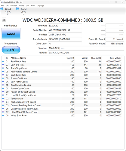Western Digital 3TB 3.5" 6Gb/s SATA III HDD - {20} - Picture 3 of 3