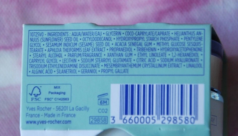 YVES ROCHER SPECIAL OFFER! Filler Vegetal Anti-Wrinkle Plumpling DAYCare 50ml BN - Image 4 of 4