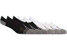 New Asics 6 Pack Unisex Invasion Ultralow Socks.