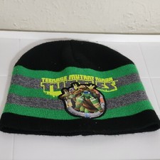 NICKELODEON 2015 Teenage Mutant Ninja Turtles Beanie Winter Hat TMNT One Size