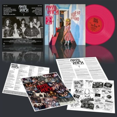 ANVIL BITCH - RISE TO OFFEND (MAGENTA VINYL)   VINYL LP NEU