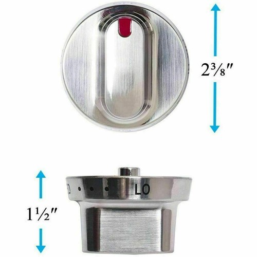 5 Gas Range Burner Knob Kit Samsung Stove Oven FX710BGS NX58F5500SS