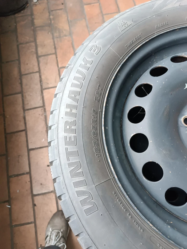 Audi A1 82A GB VW Polo VI 2G Winterkompletträder 185/65R15 88T 7mm 2Q0601027A/AC - Bild 4 von 4