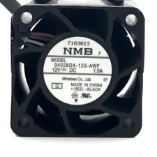 1 pcs NMB 04028DA-12S-AWF 4028 12V 1A 4cm server cooling fan