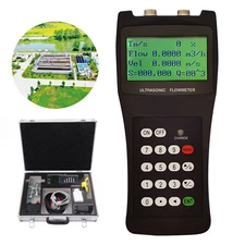 Portable Ultrasonic  Liquid Flowmeter Pipeline Flow Meter TDS-100H DN50-700 USA