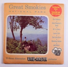 View-Master Grand Smoky Mountains National Park 3 reel packet 355 A-C