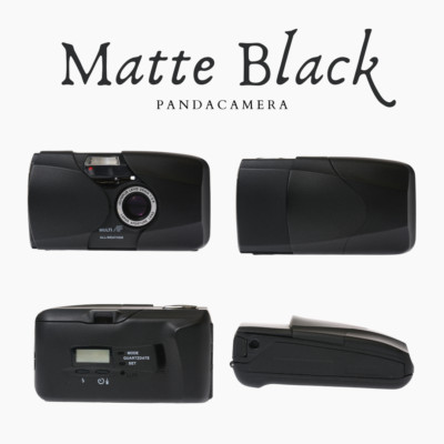 Matte Black -Olympus μ mju II 35mm Point & Shoot Film Camera | eBay
