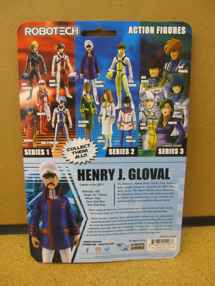 Robotech Macross Series 2 Action Figure - New MIP Toynami 4.25