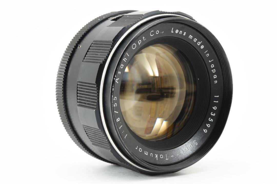 Early model   Super Takumar 55mm F1.8 with hood F0116 | eBay