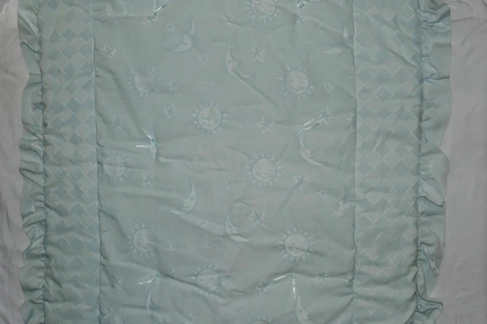 Manta Cuna Bebé KIDSLINE Blue Moon Sun Stars 36x45 Foto 4 de 4