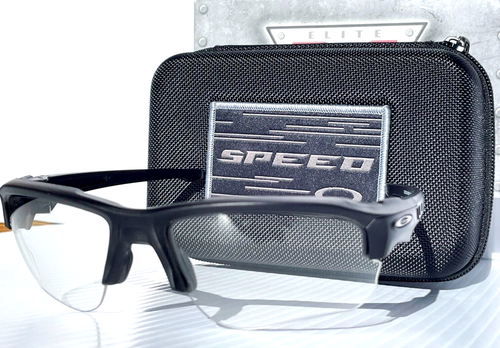 Oakley SI SPEED JACKET Matte Black Frame Clear TR22/TR45 Lens Sunglass 9228-05 - Picture 6 of 18
