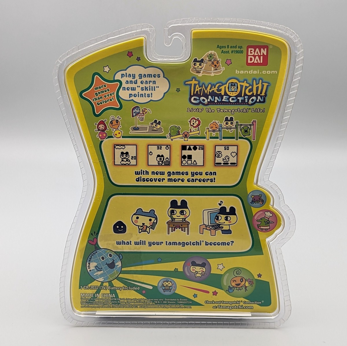 【激レア】Bandai Tamagotchi Connection V4.5 Tamagotchi Connection v4.5 English Blue Globe PC Pack Bandai