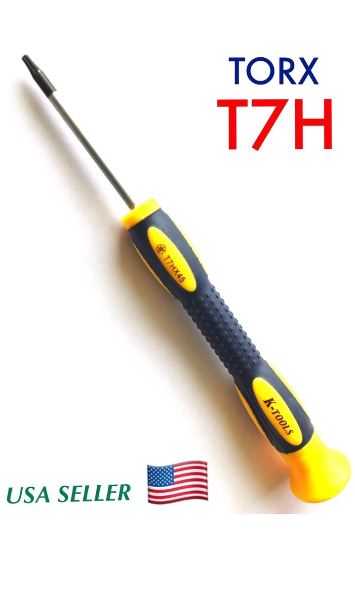 Torx T7 Screwdriver Repair Tool TR7 T7H TS7 Security Hole Tip USA