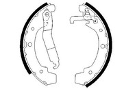 Bosch Bremsbackensatz 0 986 487 318 FüR 40 281 291 55 35 512 363 LT VW 28 1 293