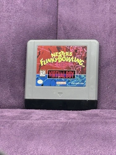 Nester's Funky Bowling Nintendo Virtual Boy Game Tested And Working