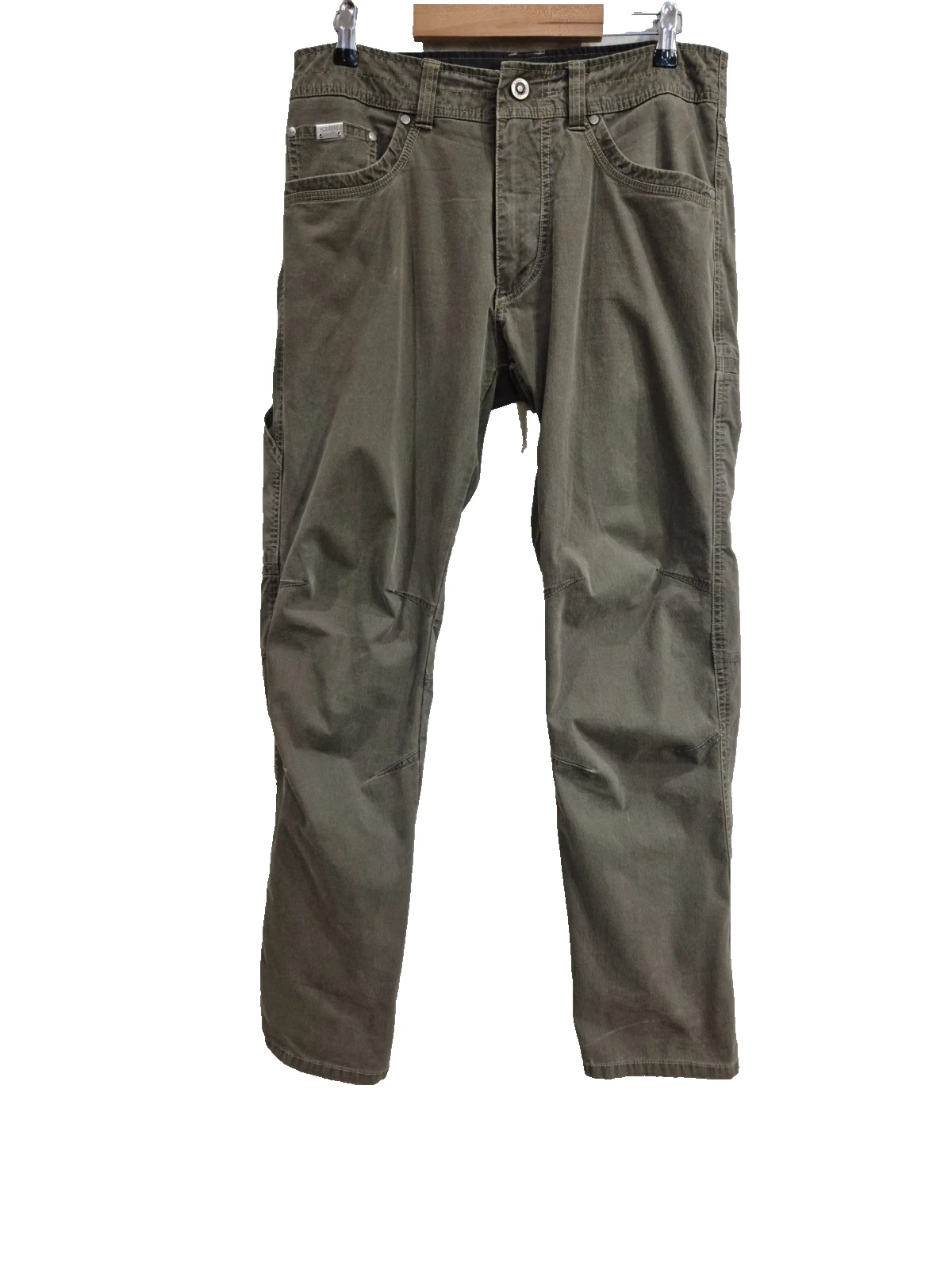 ​Kuhl Revolvr Pants Mens 32x32 Brown Outdoor Hiking Travel Casual Canvas