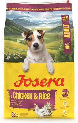 JOSERA Mini Adult Huhn & Reis (1 X 10 Kg) | Premium Trockenfutter Für Ausgewachs