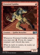 x4 Frenzied Goblin - Magic 2015 (M15) - NM - MTG
