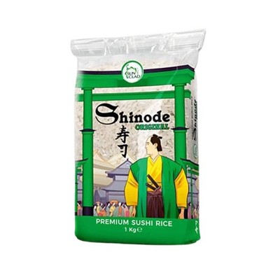 Sun Clad Shinode-Reis Japanischer Sushi Reis 1Kg