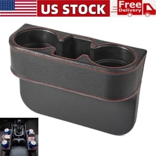 Universal Car Cup Holder Car Seat Gap Filler Bottle Cell Phone Storage Organizer
