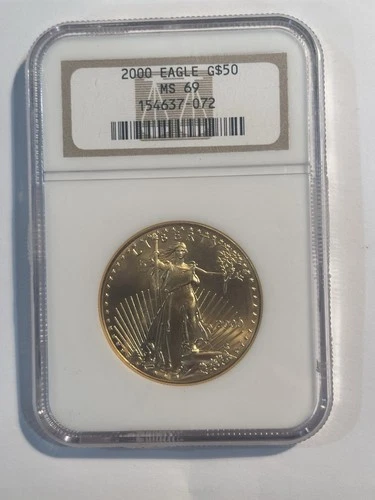 2000 1 oz American Gold Eagle MS-69 NGC