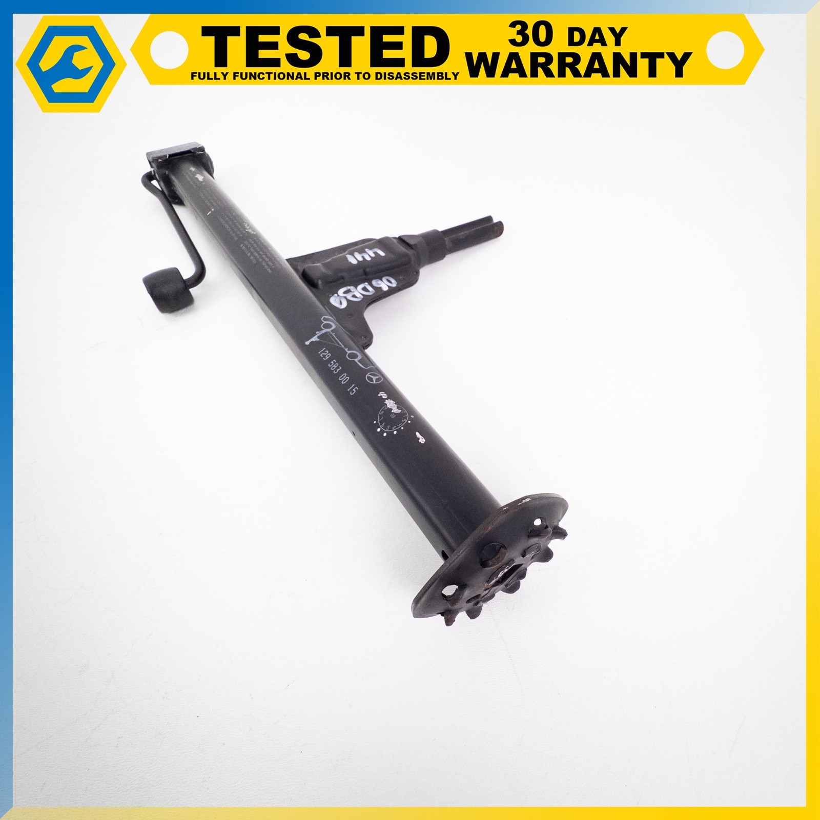 01-16 ASTON MARTIN DB9 DBS SL500 SL55 AMG EMERGENCY SPARE TIRE JACK OEM