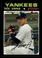 2020 Topps Heritage #686 Luis Cessa
