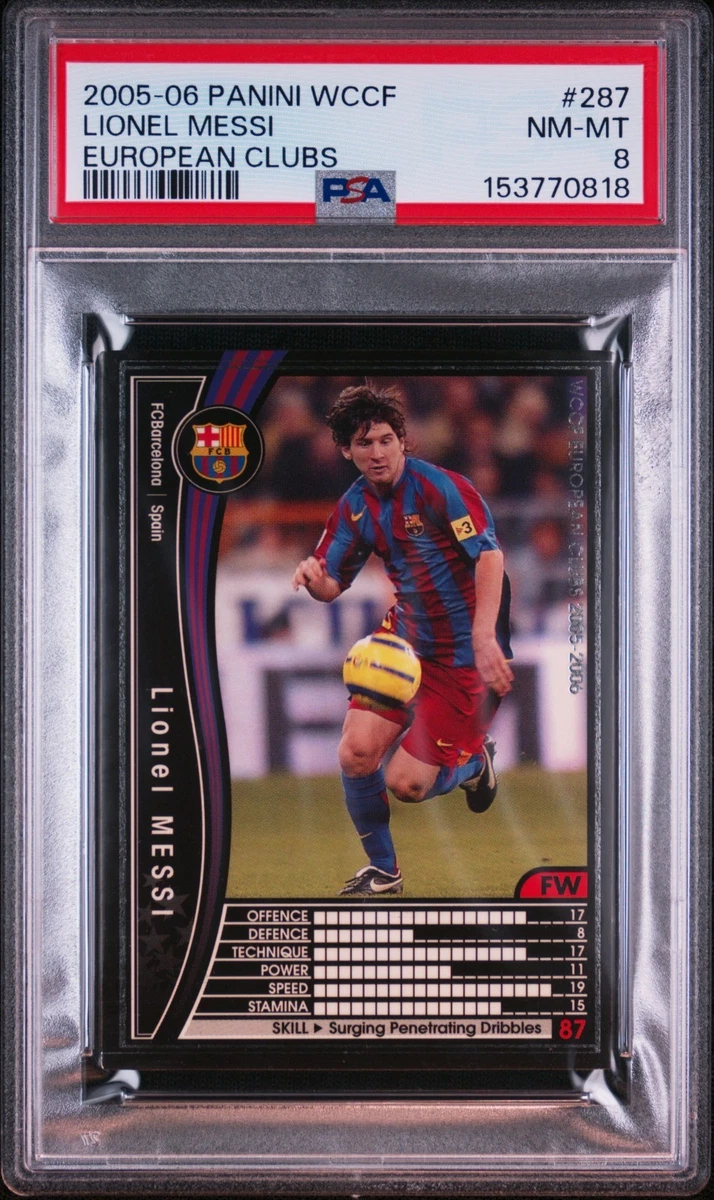 2005-06 Panini WCCF European Clubs Soccer Trading Cards for sale