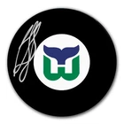 Ron Francis Hartford Whalers Autographed Puck