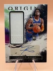Trevor Keels Rookie Patch Auto RPA! 2022 Panini Origins, New York Knicks!