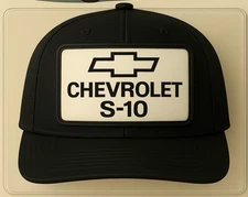 Chevrolet S-10 Hat, Removable Metal Patch, Snapback