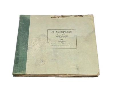 WILLIAM SHAKESPEARE By Julius Caesar, Mercury Text Records By Orson Wells, C-10